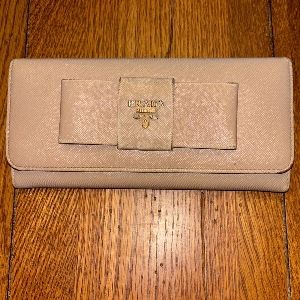 Prada Beige Wallet